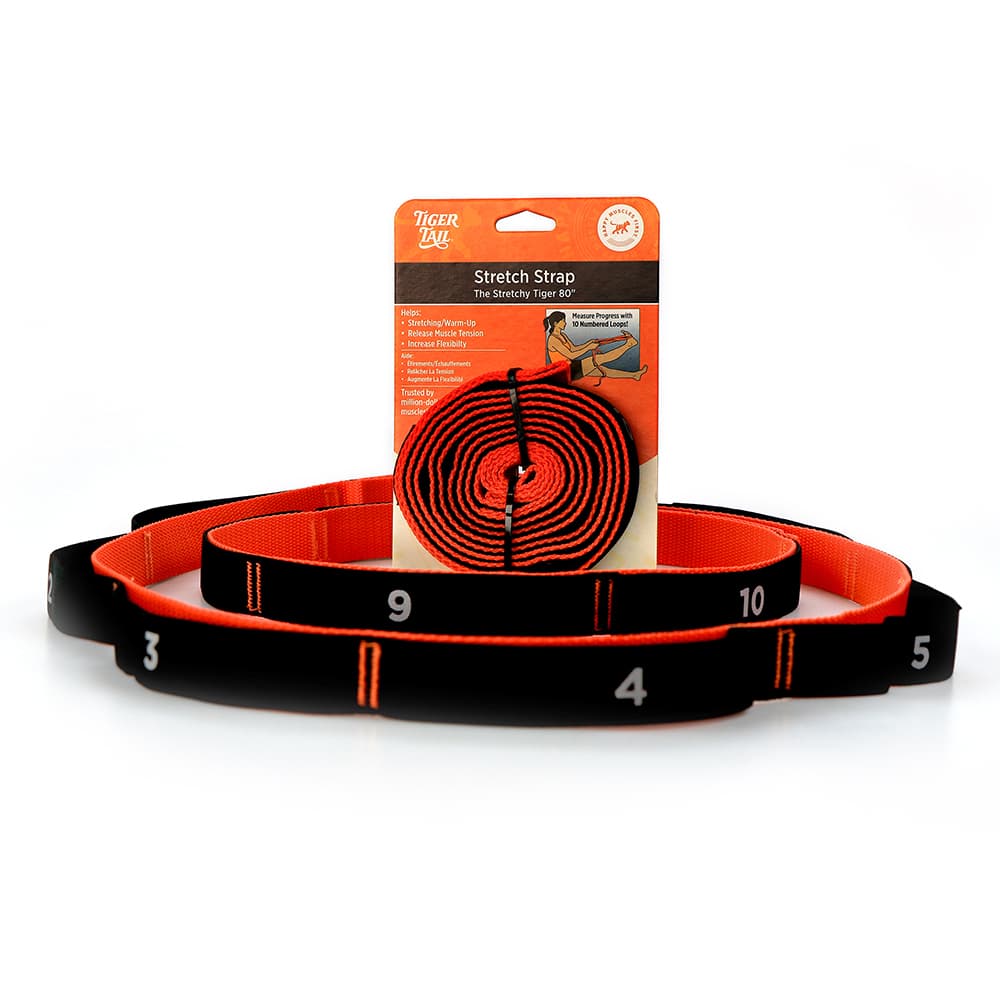 Stretchy Tiger™ 80″ Yoga Stretch Strap