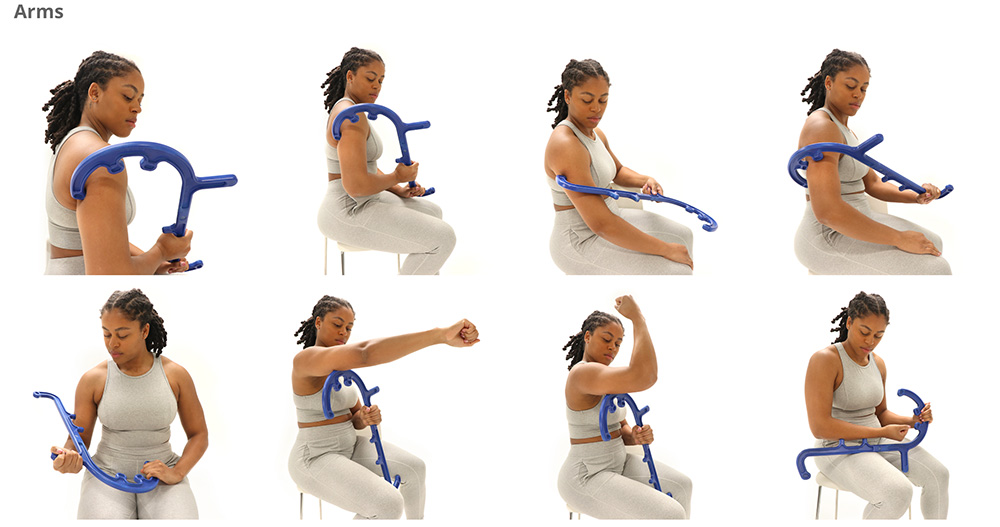 MassageHook_Instructions_arms_Web The Tiger Cane Massage Hook is a great way to relieve Arm Muscles
