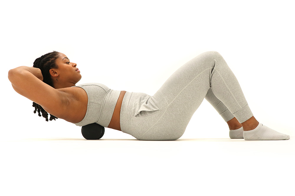 Thoracic Spine Mobility Drill using the Tiger Ball 4.4 Peanut Foam Roller